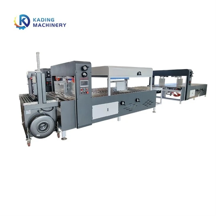 carton box packing strapping machine